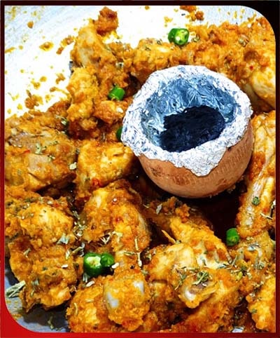 Chicken Coal Karahi