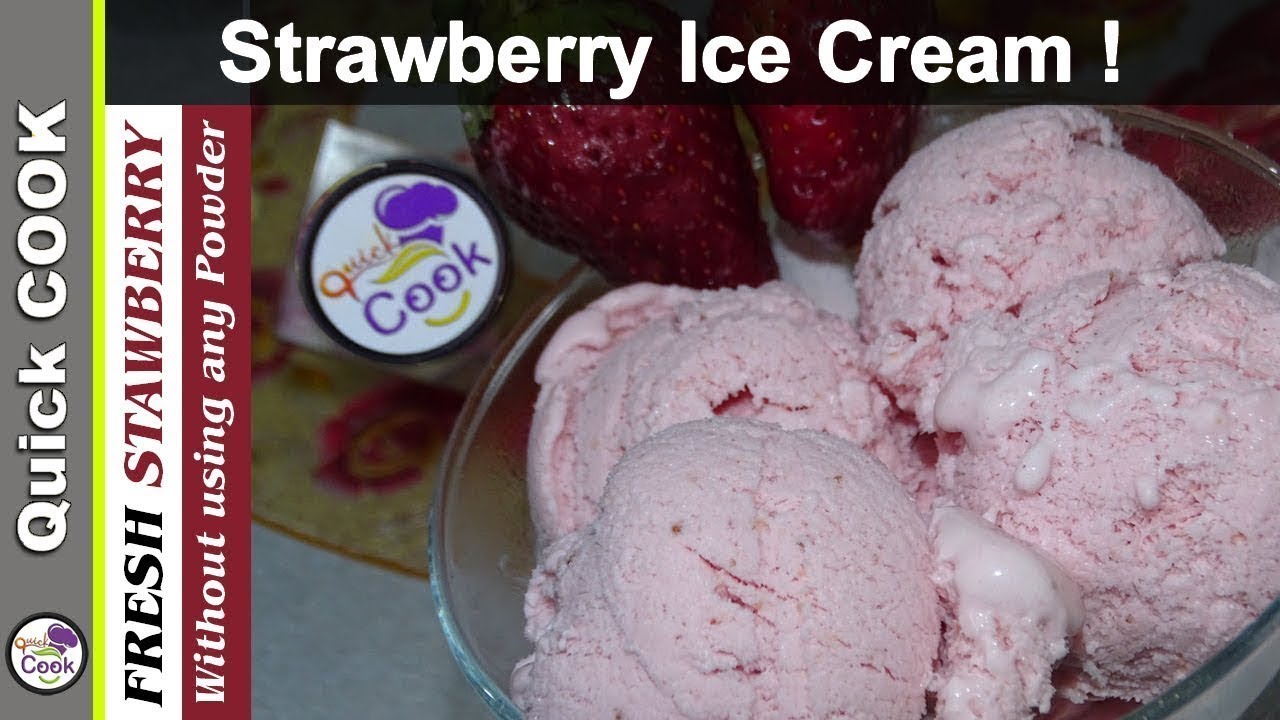Strawberry Ice cream Recipe